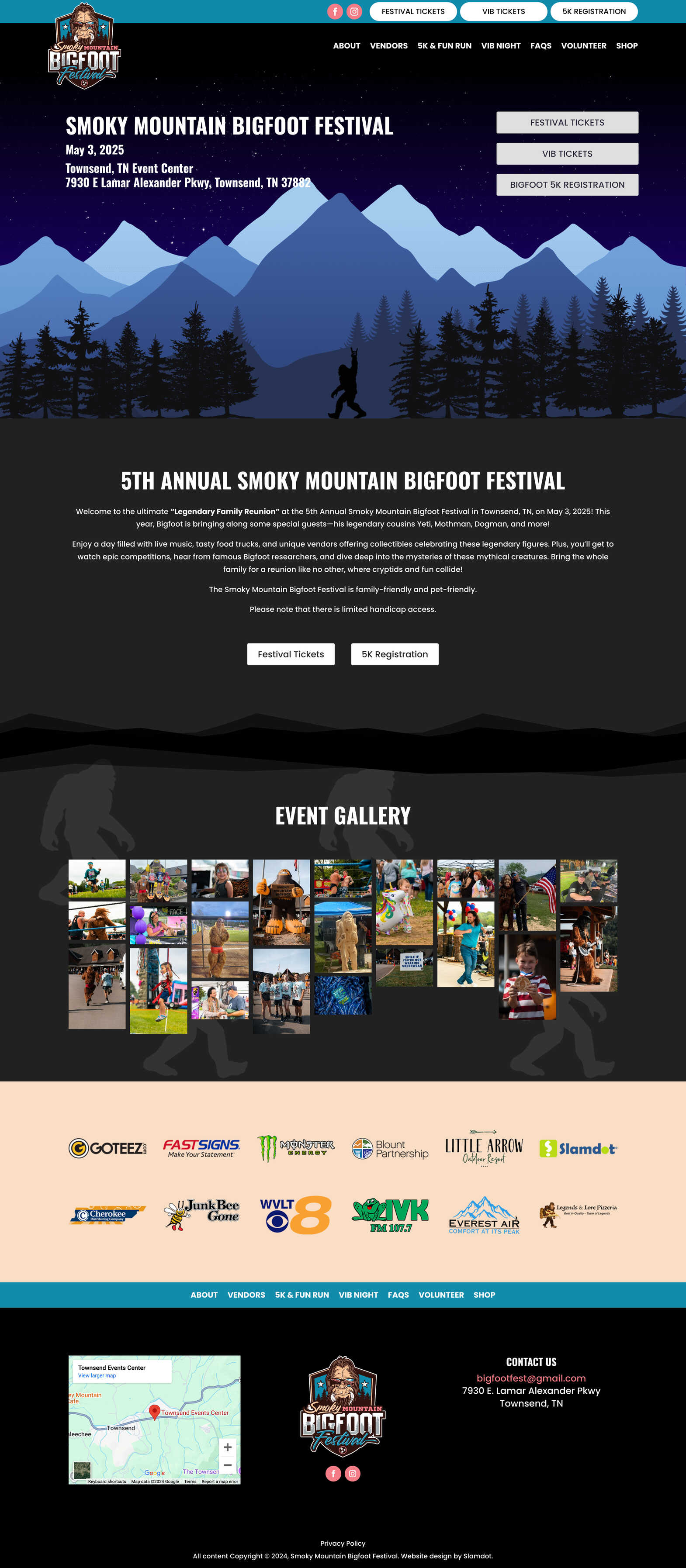 Smoky Mountain Bigfoot Festival